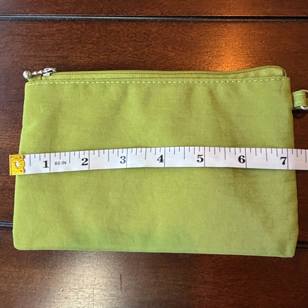 Baggallini Green Nylon Crossbody Bag 3-Piece Set w/ Belt Bag Fanny Pack & Pouche - Picture 8 of 11